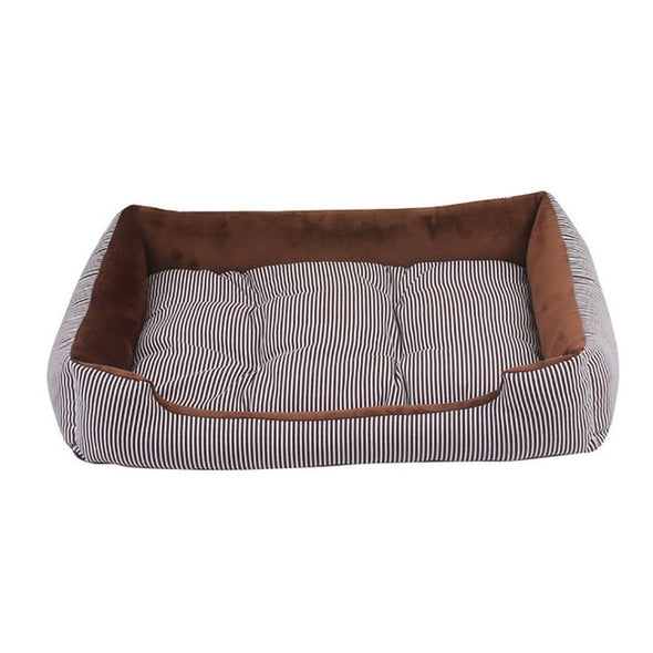 1Pcs Soft Dog Bed Mat Kennel Puppy Warm Bed Plush Cozy Nest For Small Medium Large Dog House Pad 4 Seasons Pet Supplies