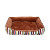 1Pcs Soft Dog Bed Mat Kennel Puppy Warm Bed Plush Cozy Nest For Small Medium Large Dog House Pad 4 Seasons Pet Supplies