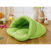 High Quality Pet Cat Bed Small Dog Puppy Kennel Sofa Polar Fleece Material Bed Pet Mat Cat House Cat Sleeping Bag Warm Nest