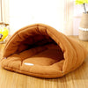 High Quality Pet Cat Bed Small Dog Puppy Kennel Sofa Polar Fleece Material Bed Pet Mat Cat House Cat Sleeping Bag Warm Nest