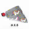 Adjustable Pet Dog Print Neckerchief Scarf Resistant Wear Canvas Waterproof Saliva Towel For Small Medium Dog Bandana Bibs Scarf