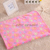 Cute Pet Small Warm Blanket Paw Print Dog Cat Hamsters Puppy Fleece Soft Beds Mat Cushion Pad